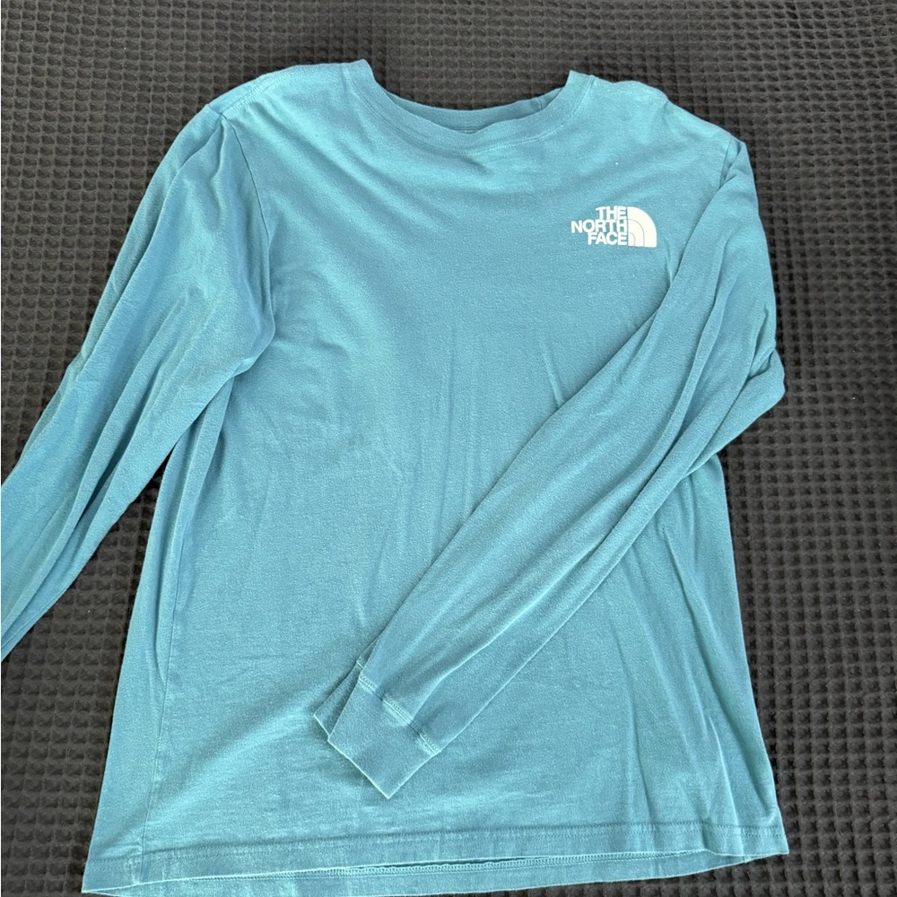 The North Face Blue Long Sleeve Shirt